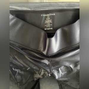 Carbon 38 Faux Leather leggings